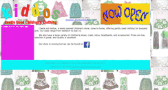 Desktop Screenshot of kiddosclothing.com